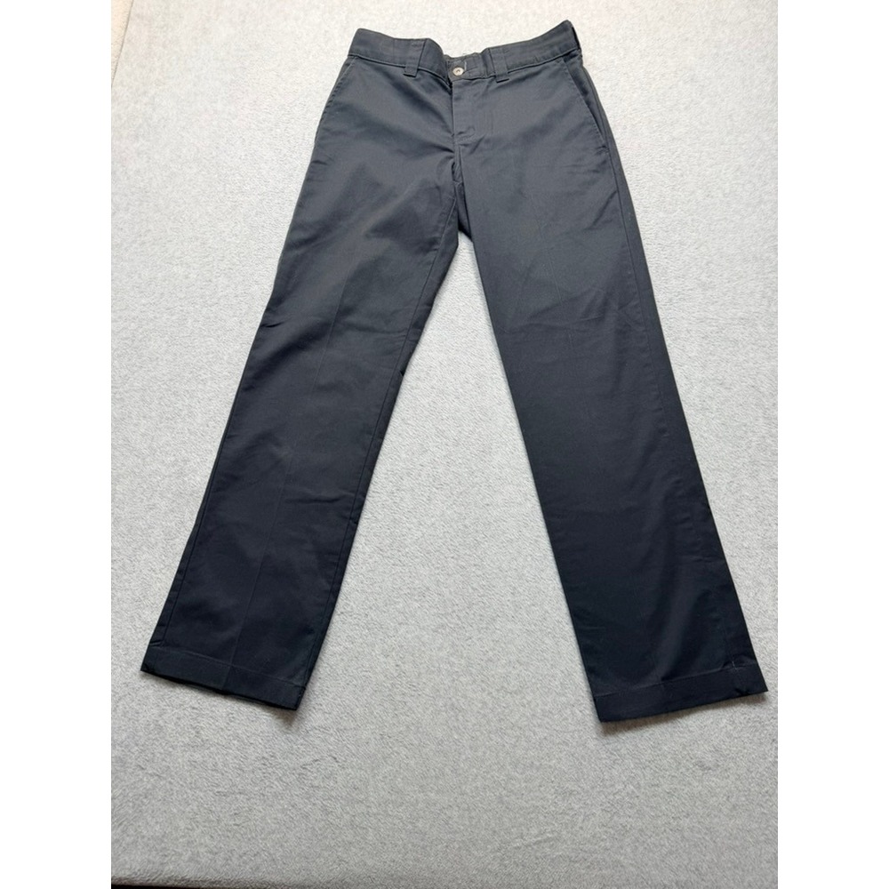 Dickies 874 Original Fit Work Pants Mens 30x32 Black Straight Leg Twill Chinos
